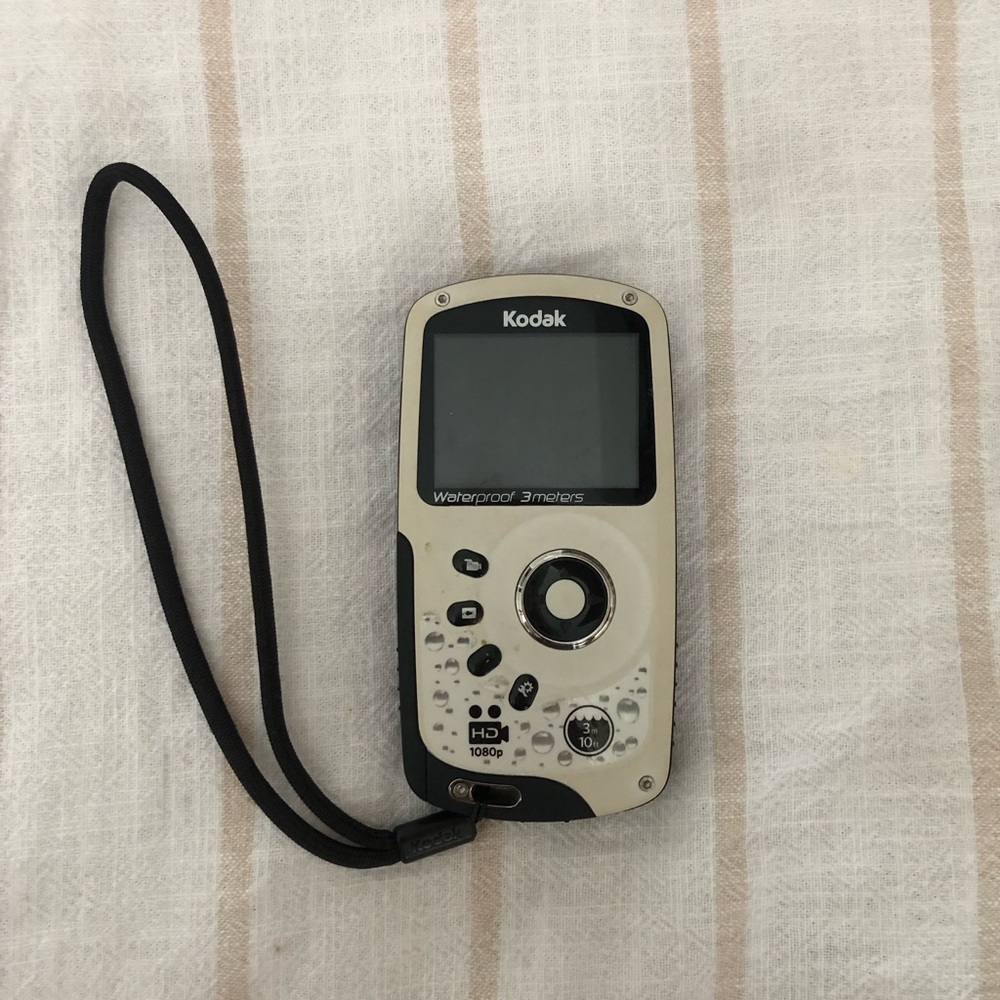 Kodak Black and Cream Waterproof Camera